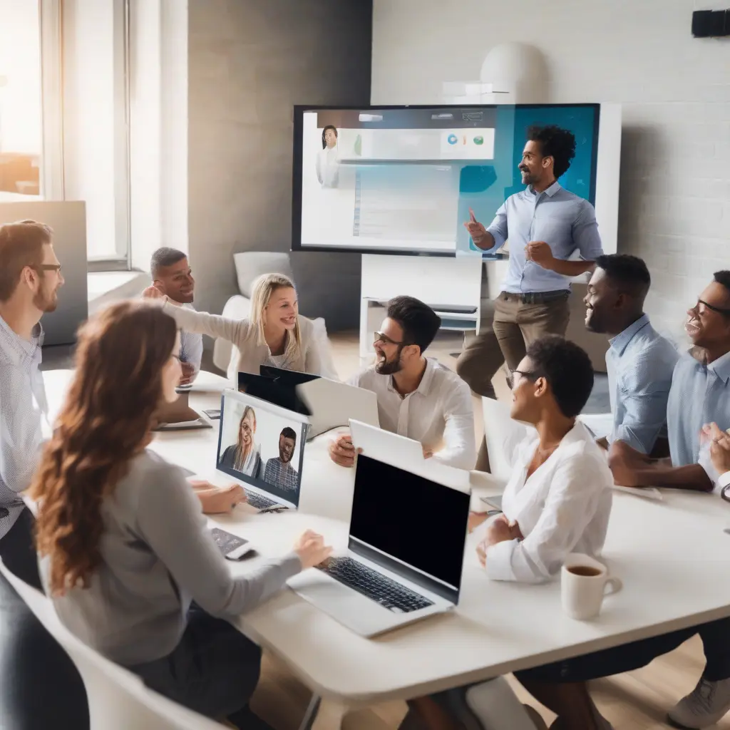 Utilizing Virtual Collaboration Spaces: Enhancing Team Engagement in Remote Settings